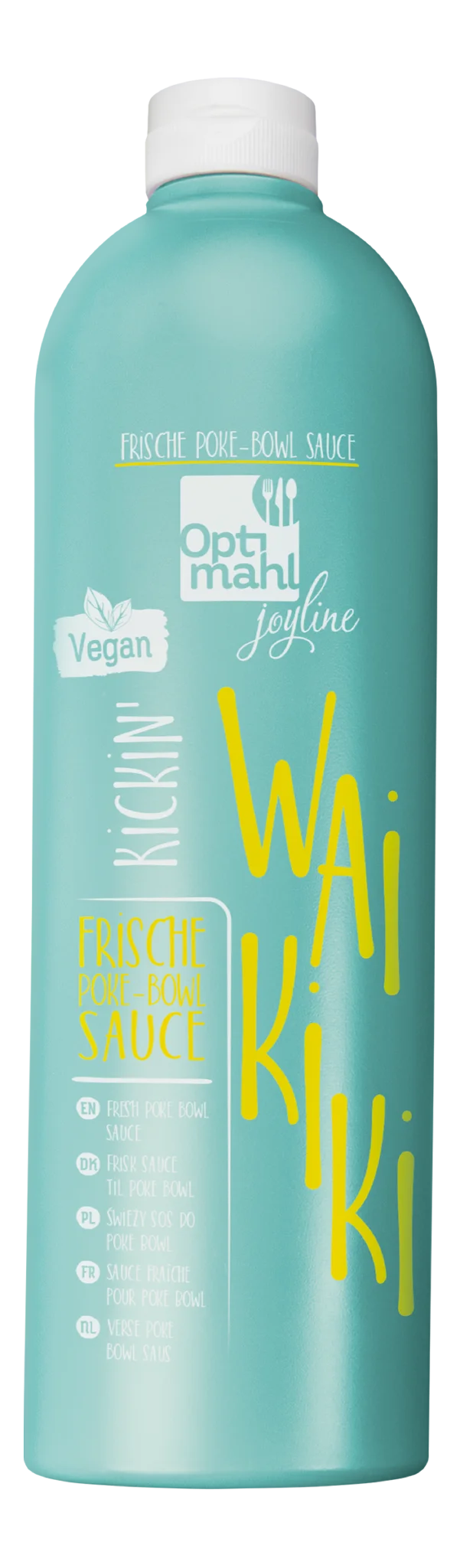 Kickin Waikiki - Poke Bowl Sauce von Optimahl Joyline in der 1-Liter-Flasche